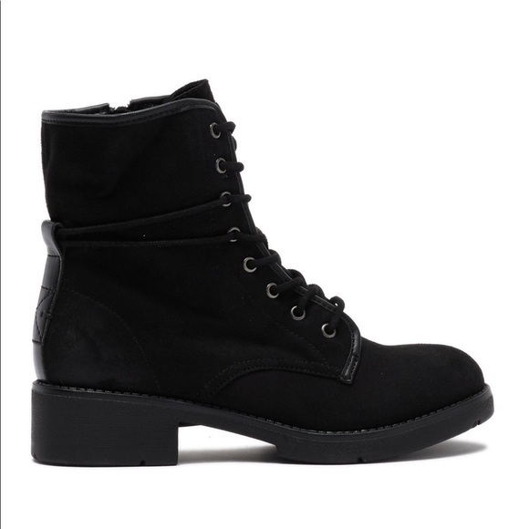 NEW-ZIGI Soho Hurley Bold Lace Boots in Black SZ 7 - Picture 1 of 5